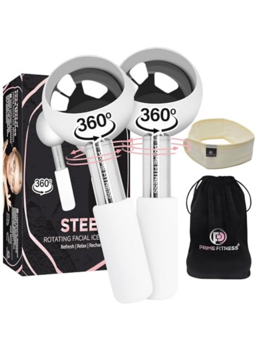 Unbreakable Steel Cooling Roller for Face Neck Eyes Cryo Sticks Massager
